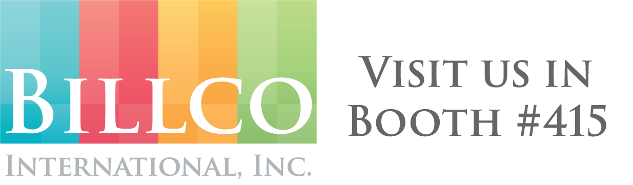 Bilco International logo, with text saying visit us in booth 415