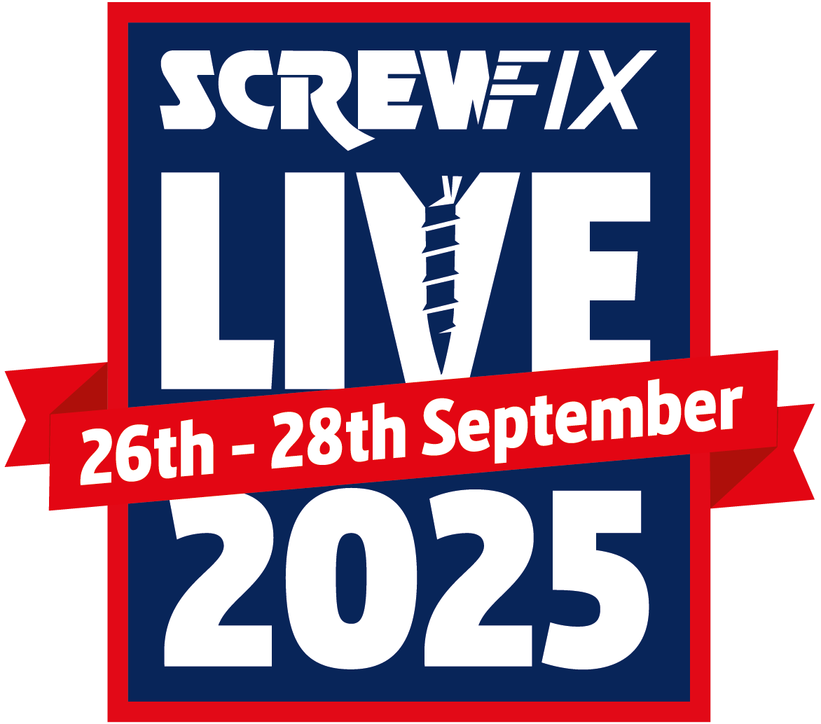 Screwfix Graphics Screwfix Live 2025 Registration